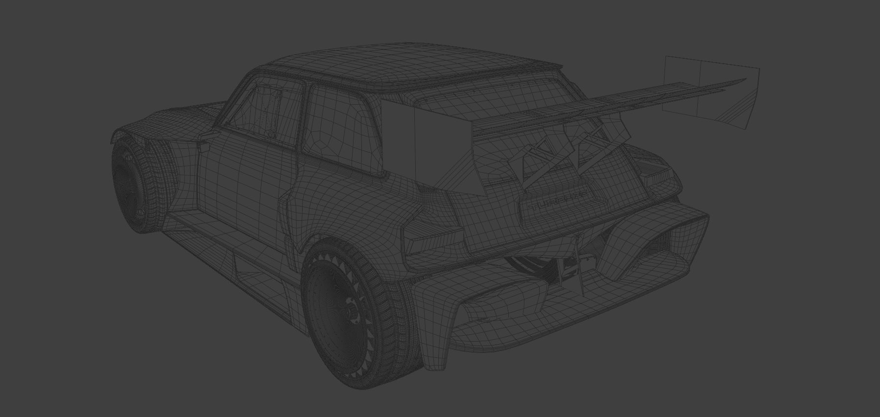 R5 TURBO 3E E-Tech -  with cockpit interior 3D model_17