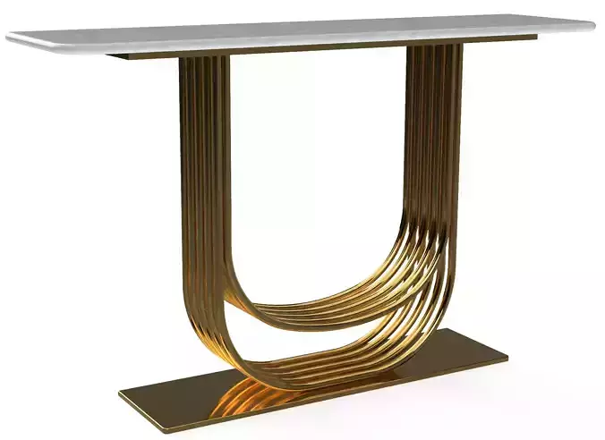 Nic Console Table 3D model