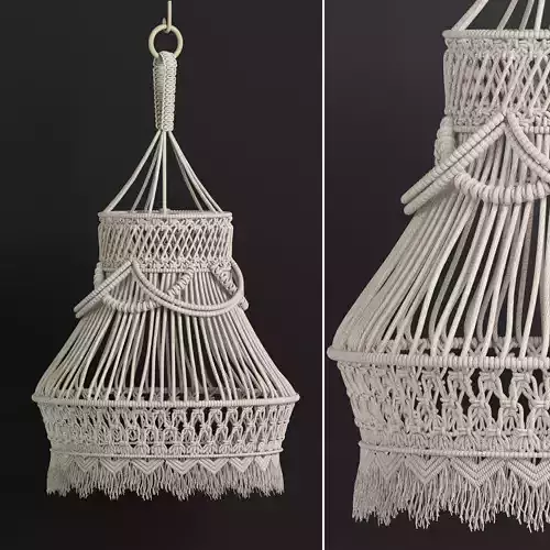 macrame chandelier 01