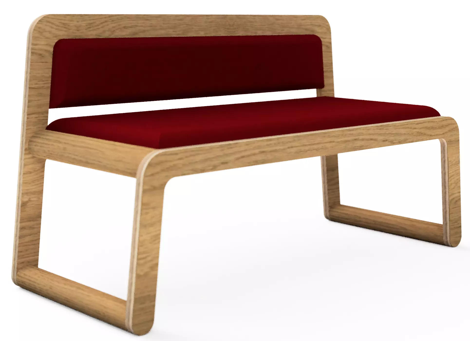 Lola Bench 3D model_0