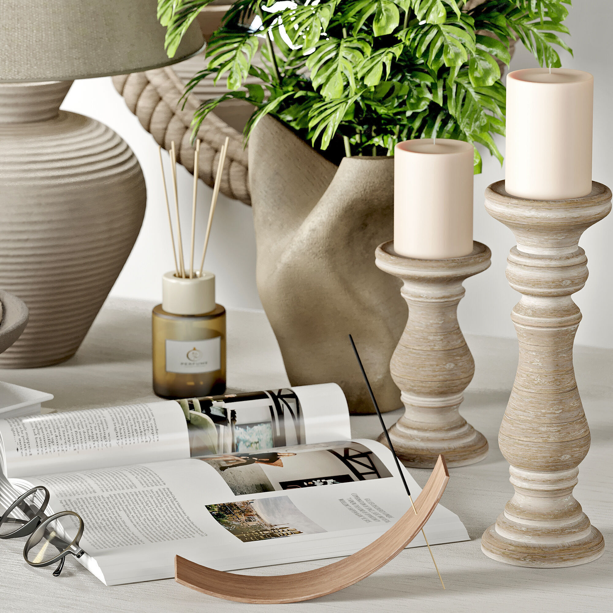 decorative set35 3D model_2