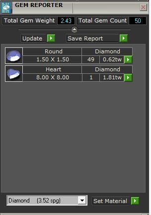 Beautiful 2-row Heart ring 3170 3D print model 3D print model_8