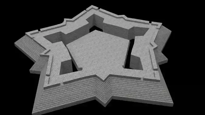 Little star fortress Vauban style