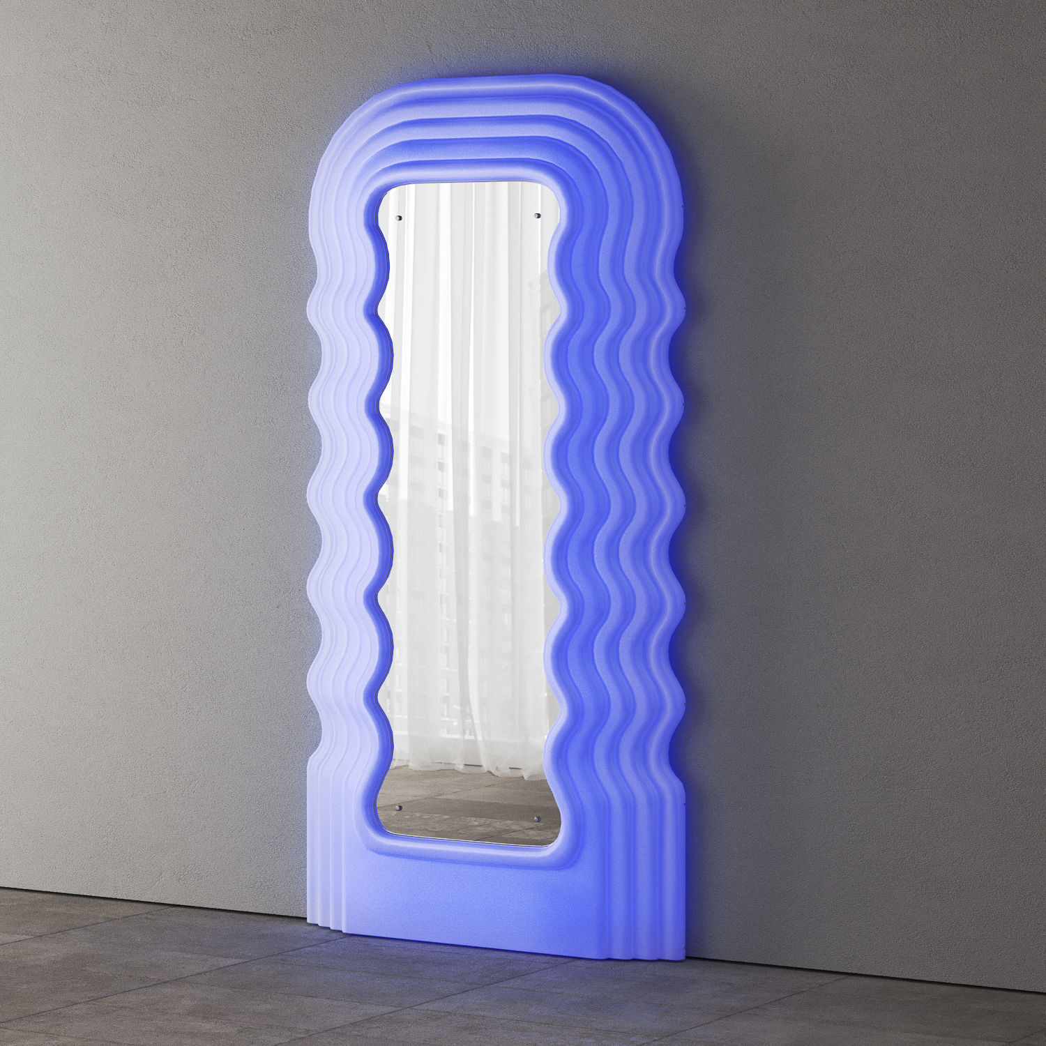 POLTRONOVA ULTRAFRAGOLA MIRROR - LAMP 3D model_5