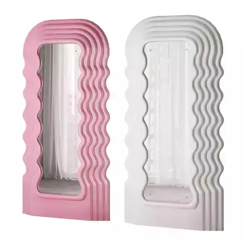 POLTRONOVA ULTRAFRAGOLA MIRROR - LAMP 3D model