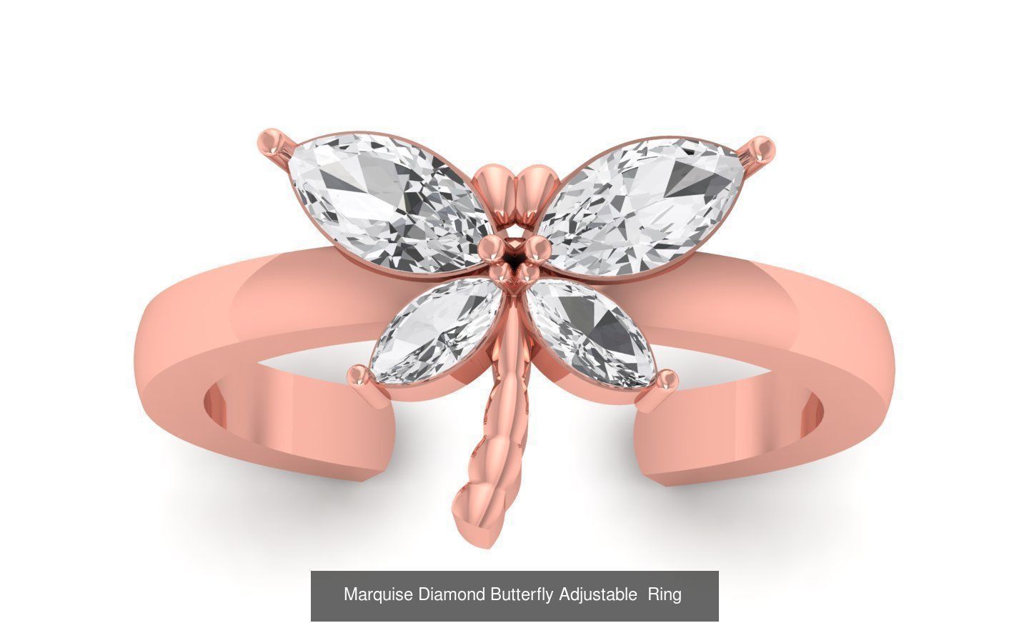 15 Solitaire Engagement Wedding Women Adjustable Ring Collection _13