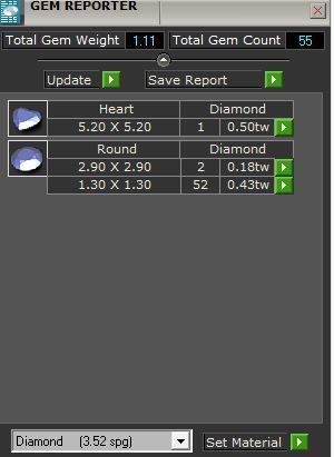 Nice heart diamond ring 3173 3D print model 3D print model_8