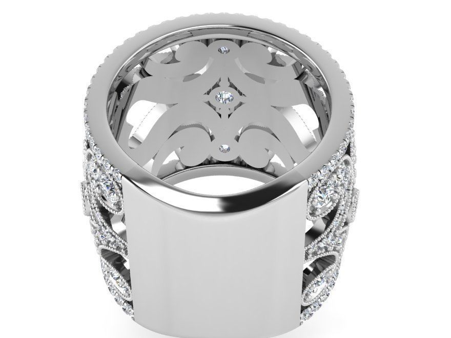 Ornamental Band Ring 3175 3D print model  3D print model_3