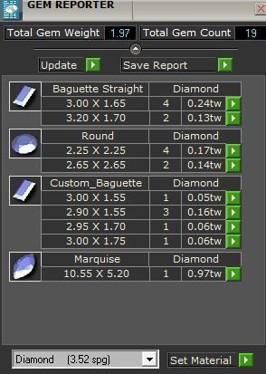 2-Band diamond ring 3177 3D print model 3D print model_8