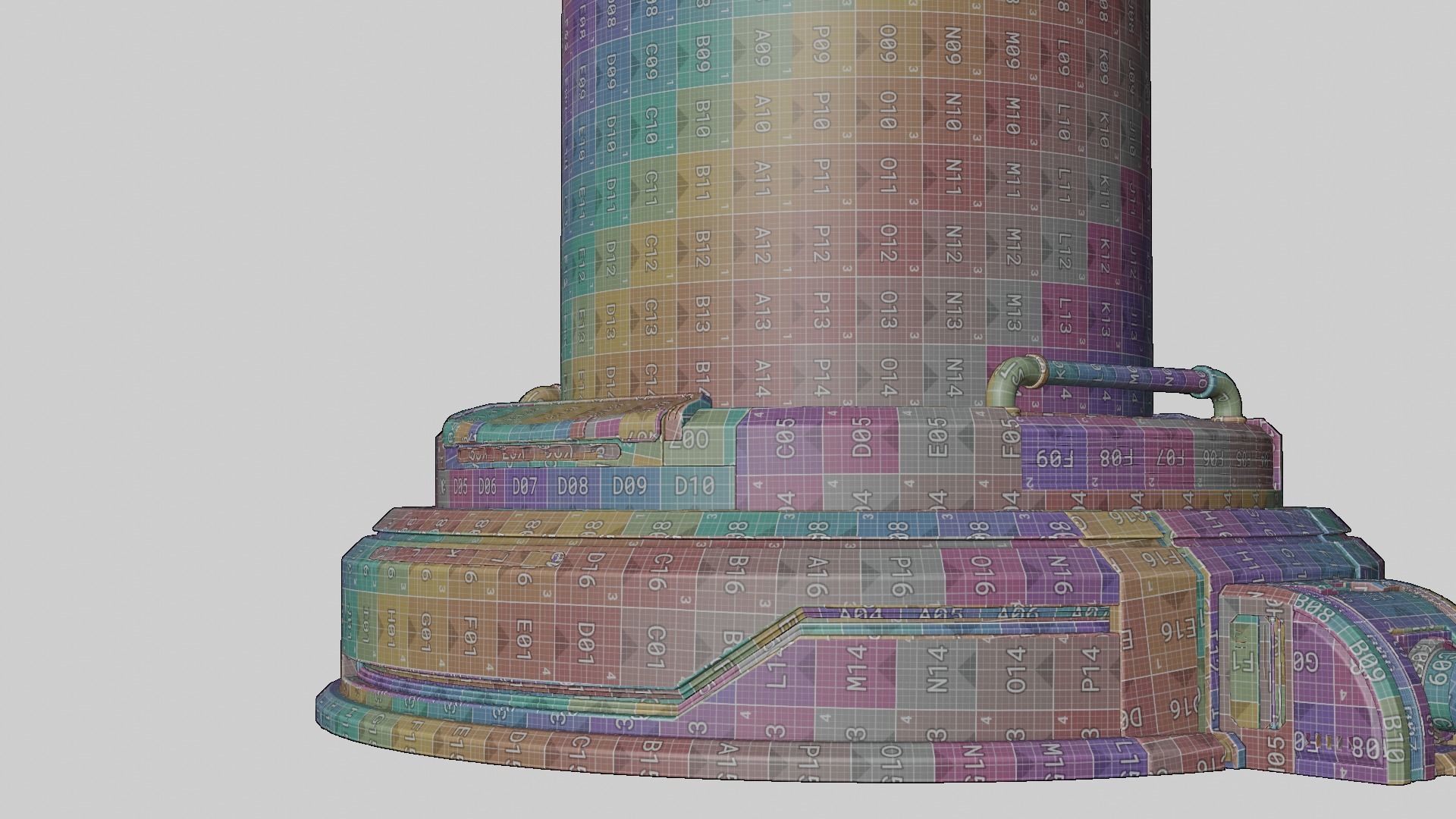 Scifi Container unit 3D model_12