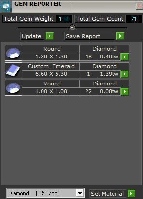 2-Row diamond ring 3188 3D print model 3D print model_8