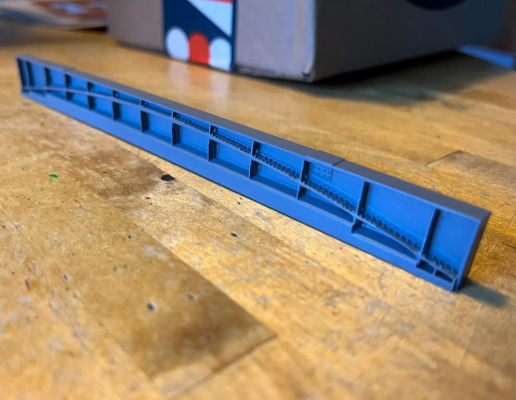 Model Railway - Bridge Girder Support Centre 2 3D print model_0