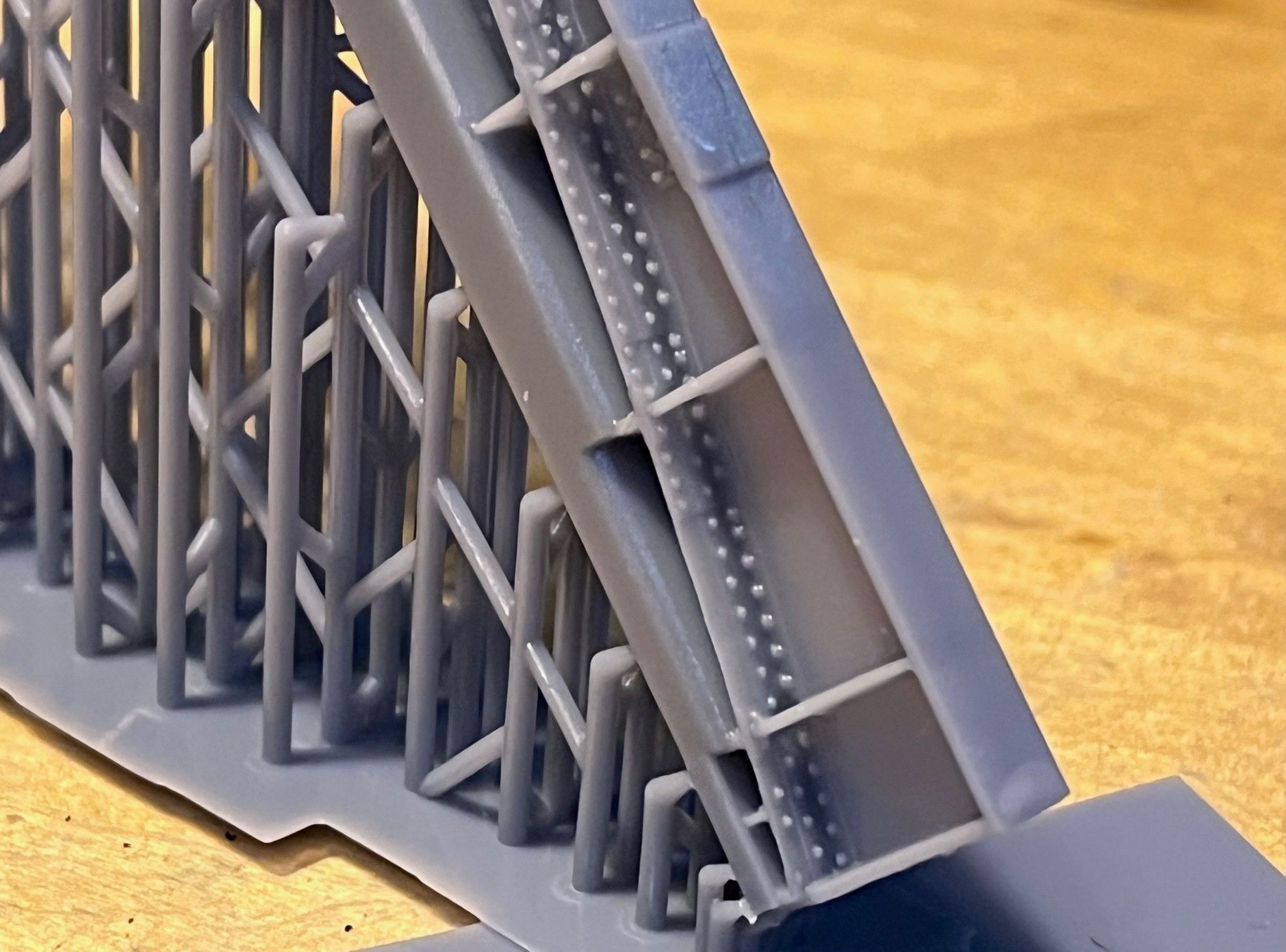 Model Railway - Bridge Girder Support Centre 2 3D print model_8