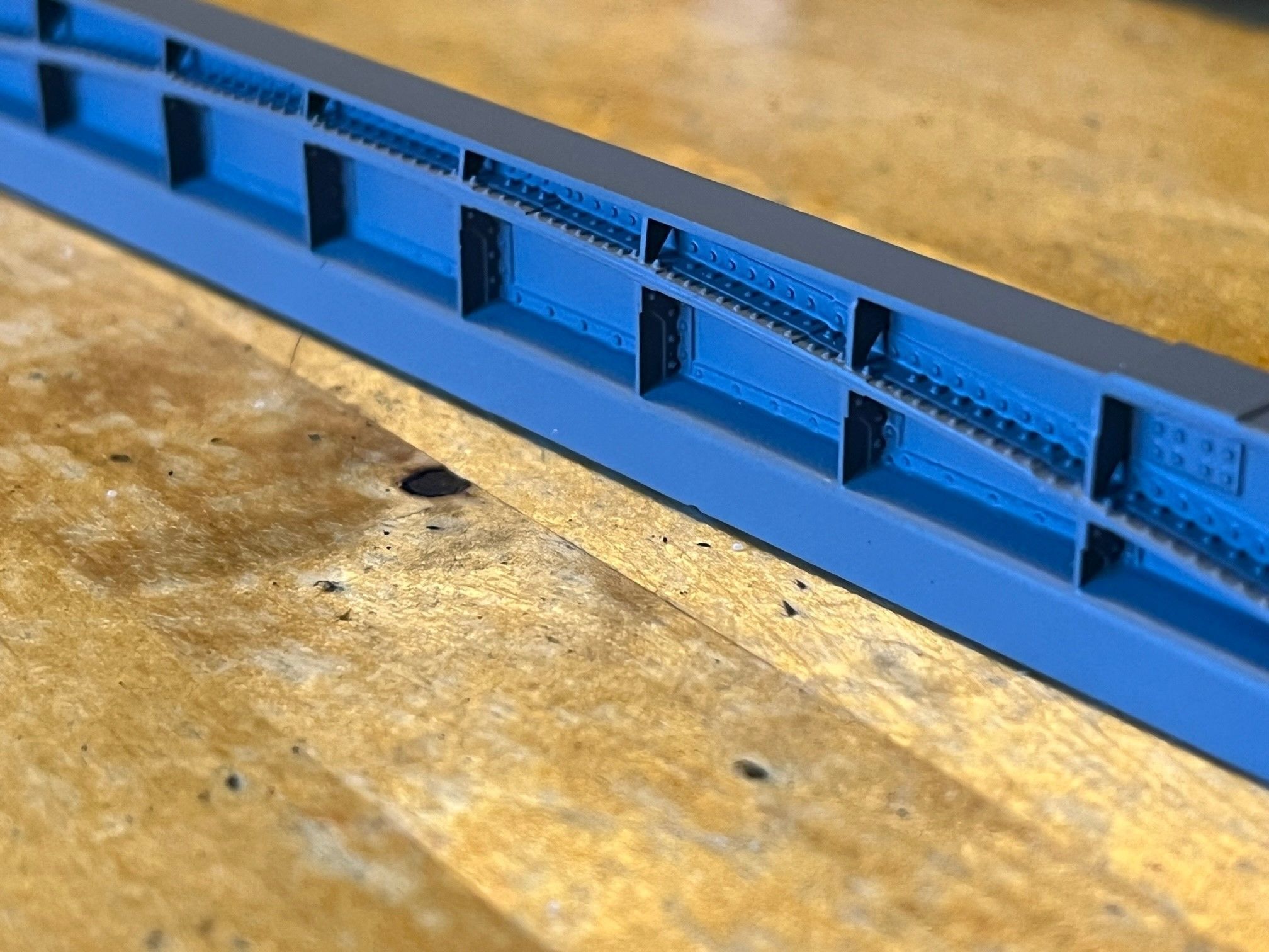 Model Railway - Bridge Girder Support Centre 2 3D print model_1