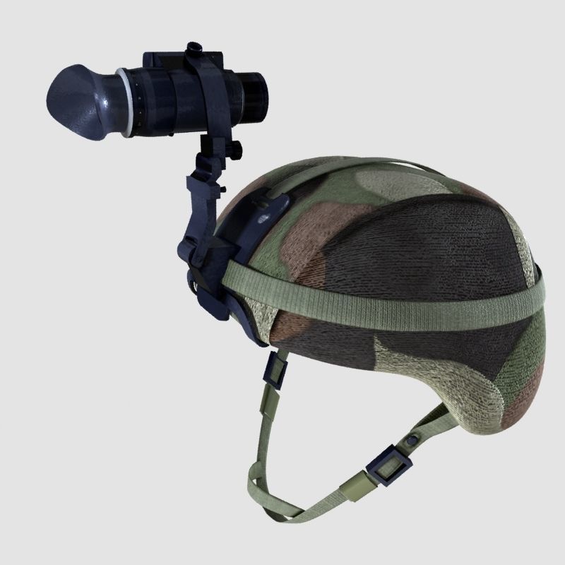 Low Poly Soldier Rigged Character Low-poly 3D model_8