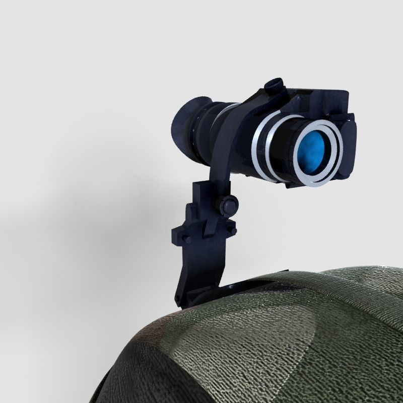 Low Poly Soldier Rigged Character Low-poly 3D model_7