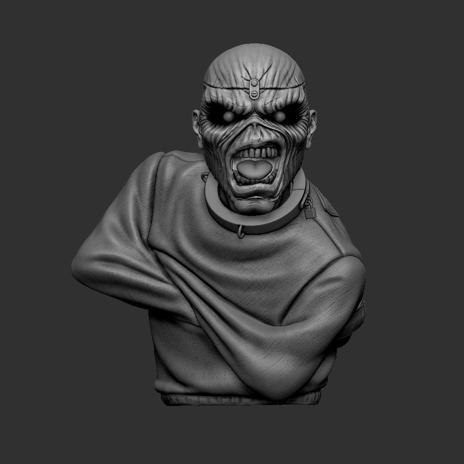 Eddie - Piece of Mind 3D print model_4
