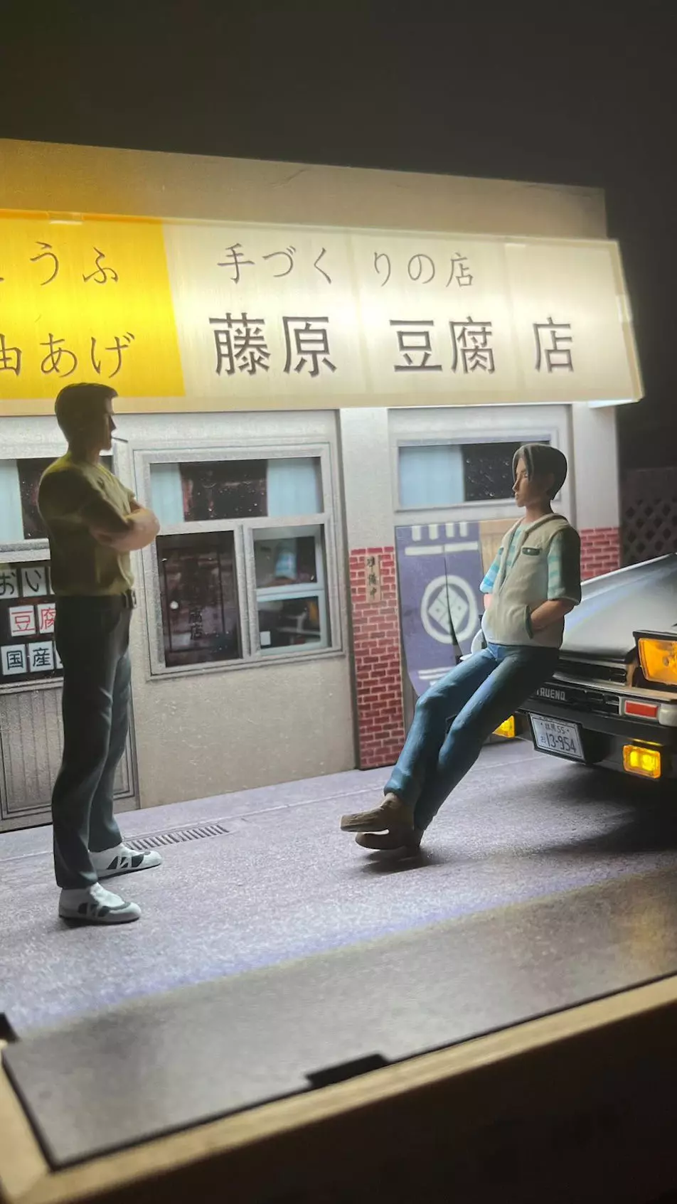 Takumi Fujiwara Initial D anime hero ready to print 3D print model_0