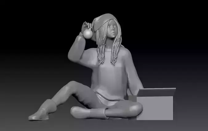 CHRISTMAS FAMILY TREE 2 3D print model