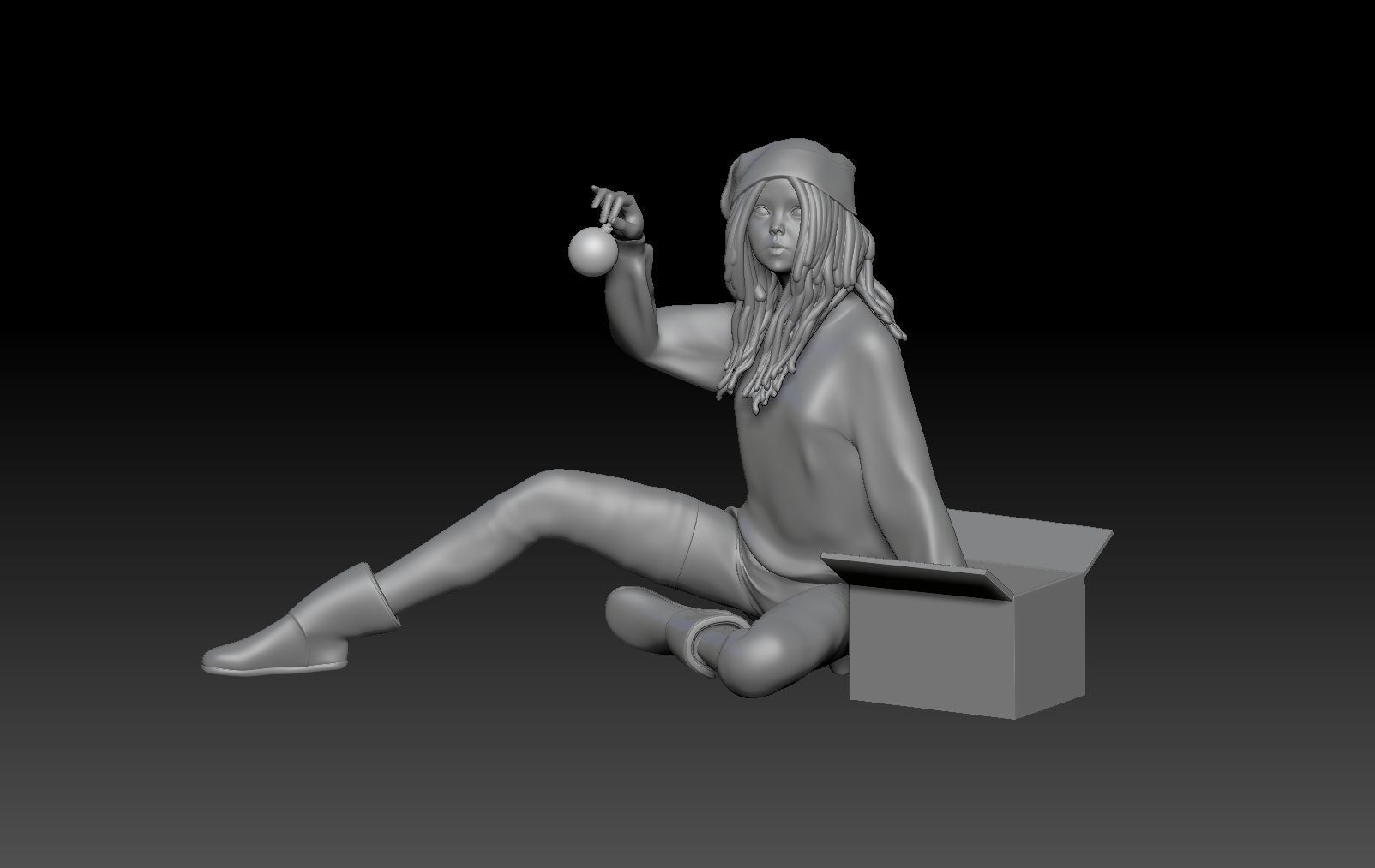 CHRISTMAS FAMILY TREE 2 3D print model_1