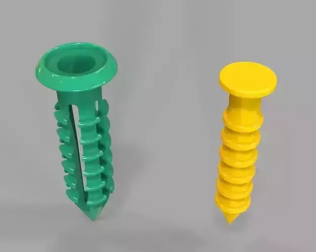 Retainer Blind Rivet Thinner Version-04 3D print model