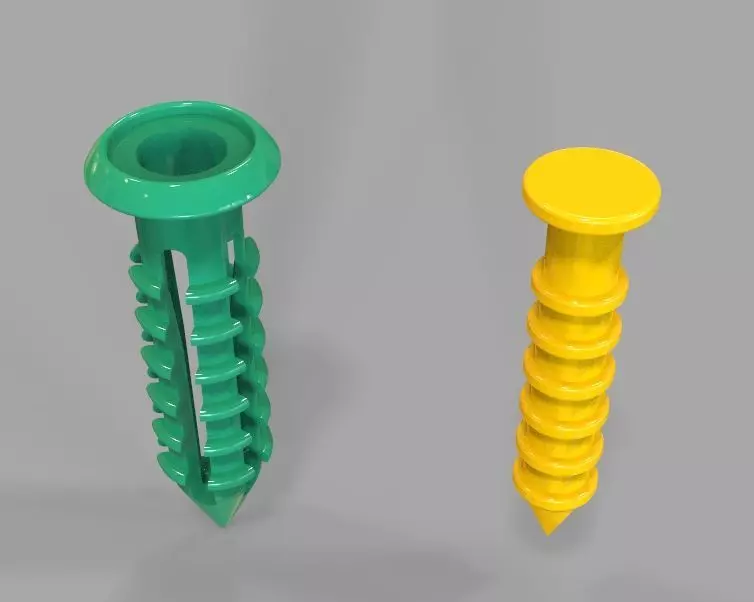 Retainer Blind Rivet Thinner Version-04 3D print model