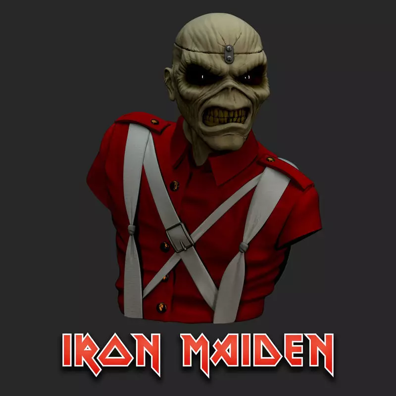 Eddie - The Trooper 3D print model