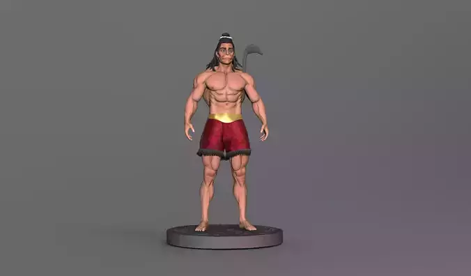 Hanuman ji 3d printing model 3D print model