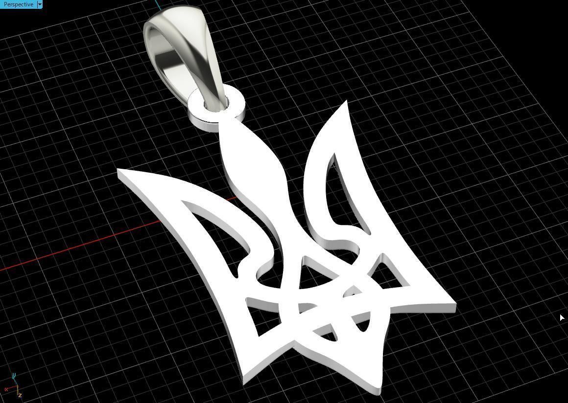 Ukrainian Trident 3D print model_9