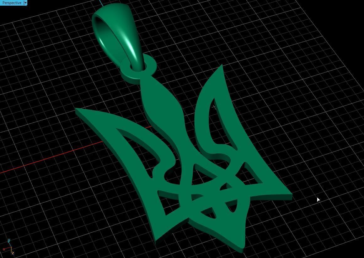 Ukrainian Trident 3D print model_14