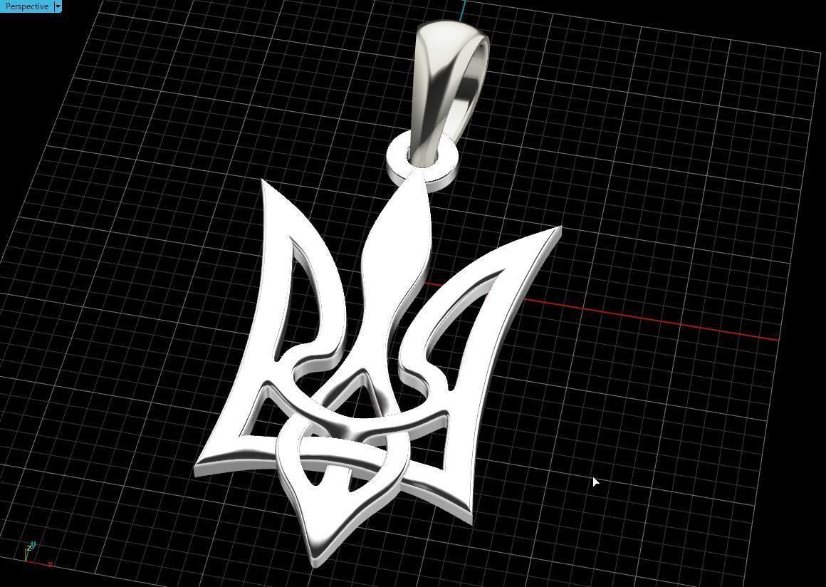 Ukrainian Trident 3D print model_7