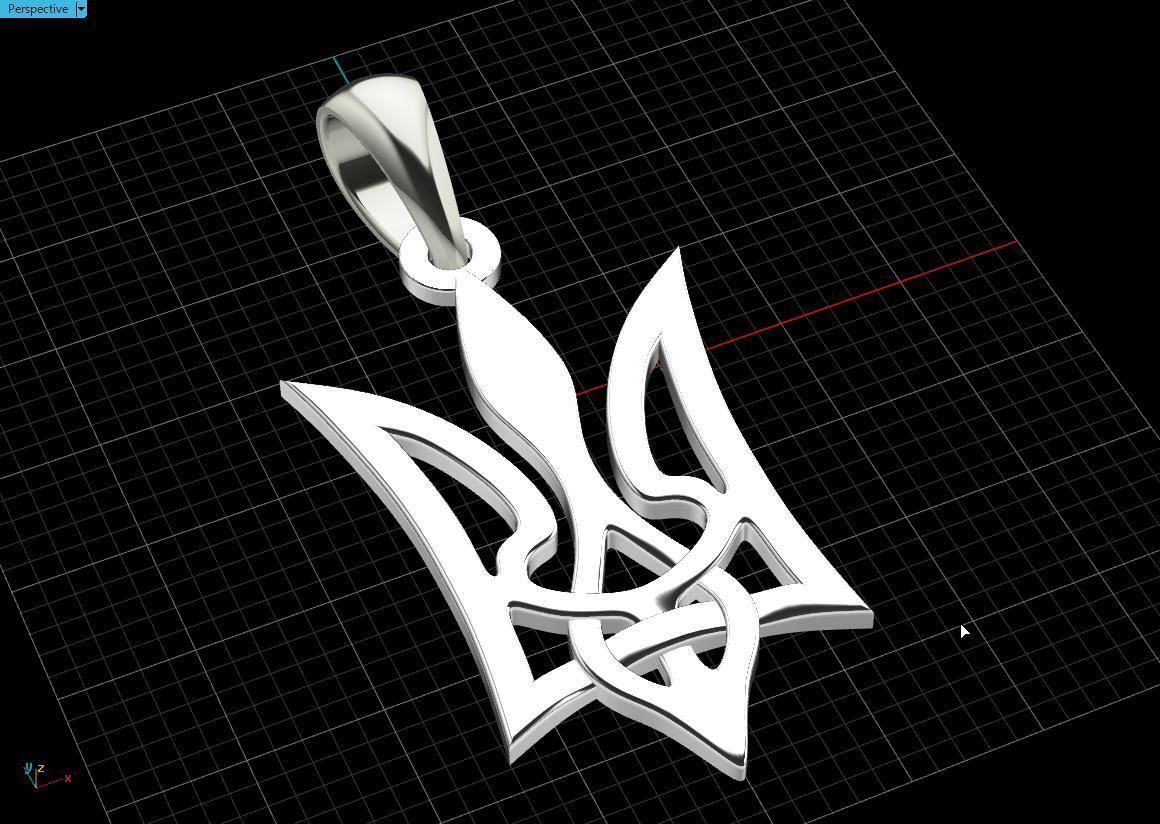 Ukrainian Trident 3D print model_8