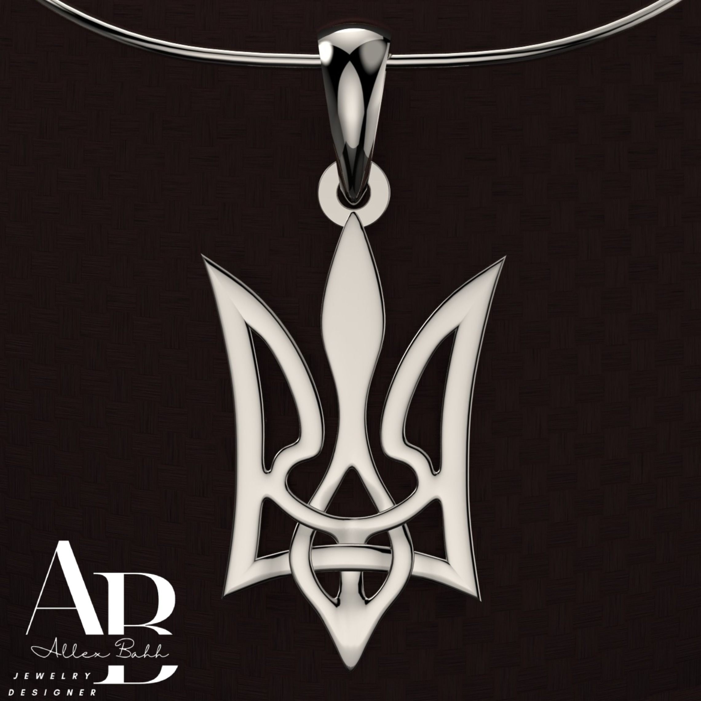 Ukrainian Trident 3D print model_2