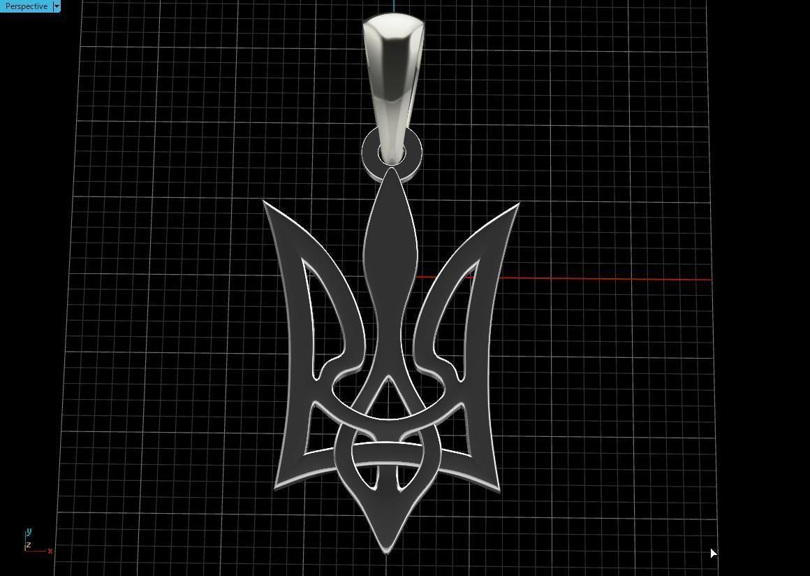 Ukrainian Trident 3D print model_10