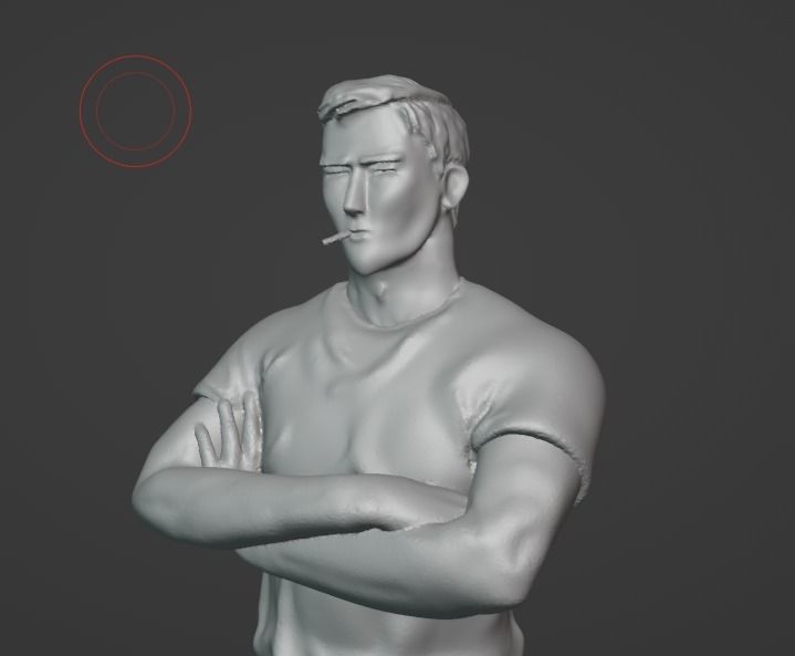 Bunta Fujiwara Initial D legend Anime ready to print 3D print model_8