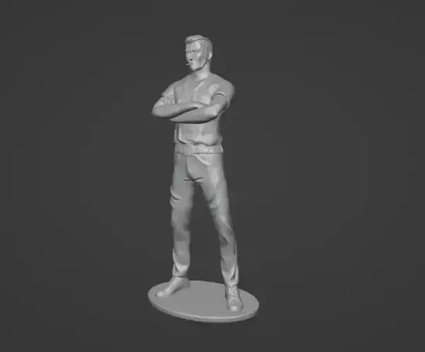 Bunta Fujiwara Initial D legend Anime ready to print 3D print model