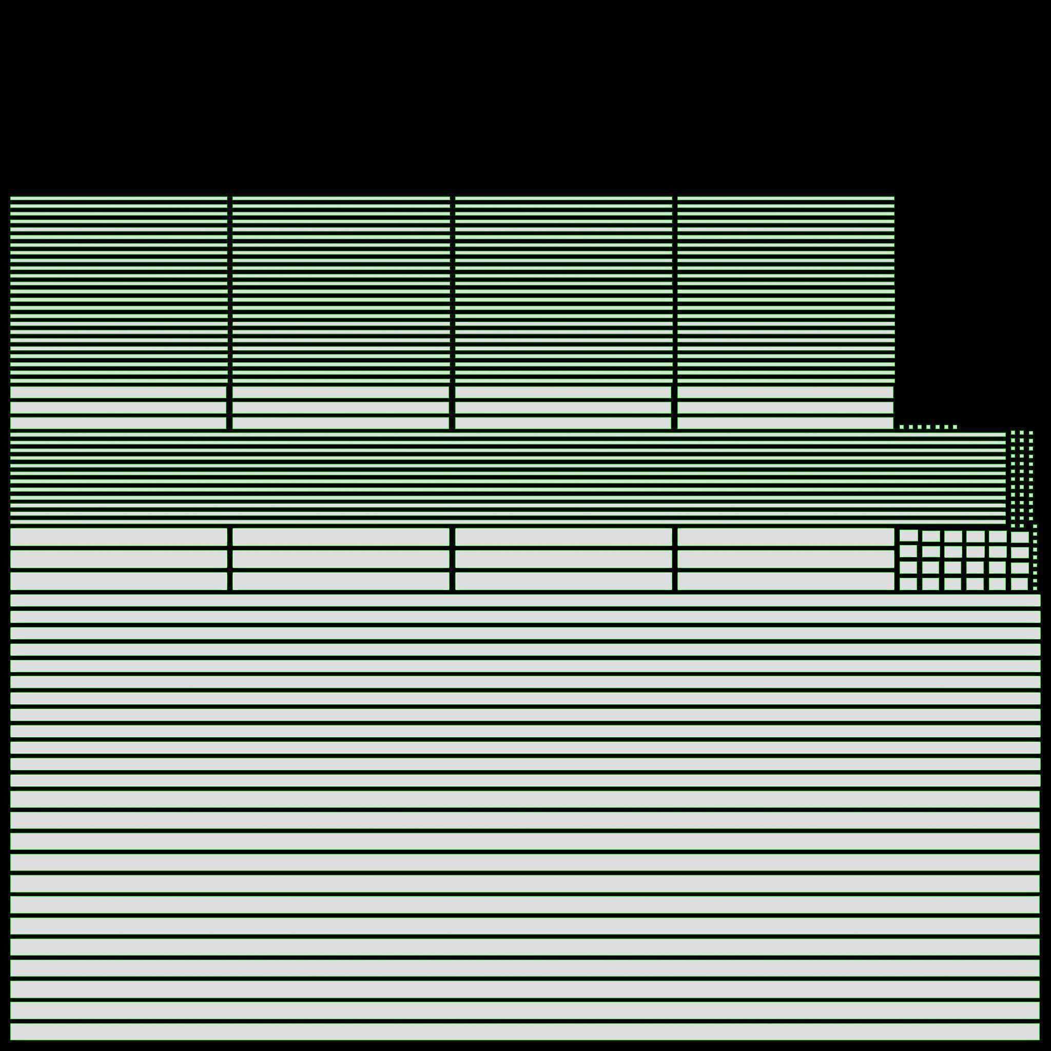Folding screen Oriental 3D model_10