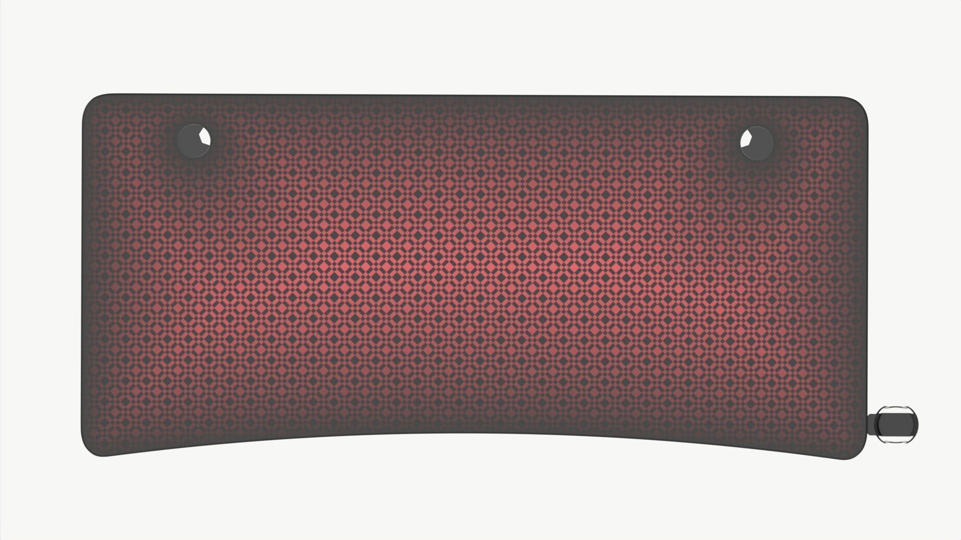 Gaming Computer Desk 60-Inch 3D model_5