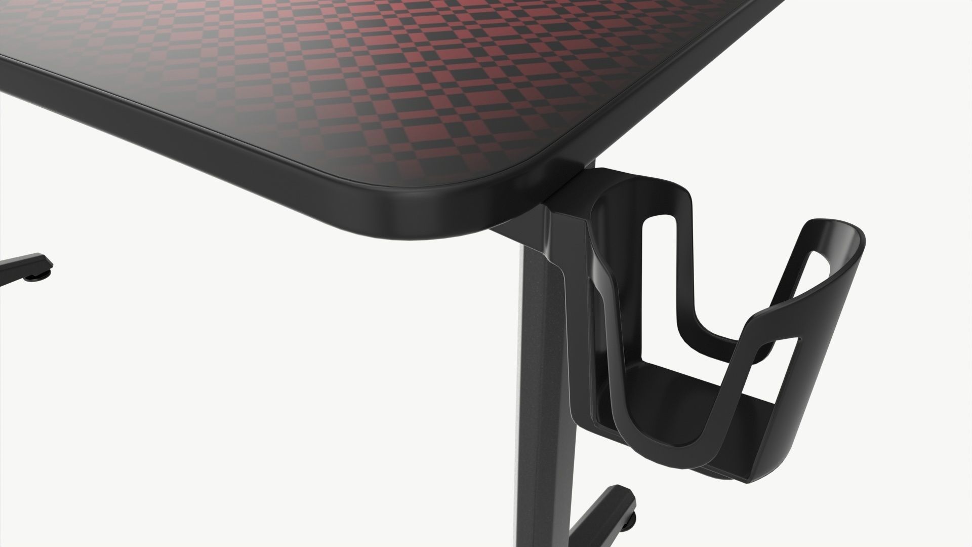 Gaming Computer Desk 60-Inch 3D model_2