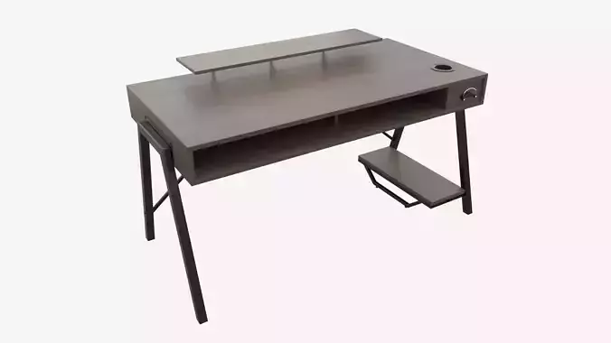 Gaming Computer Desk with Shelf