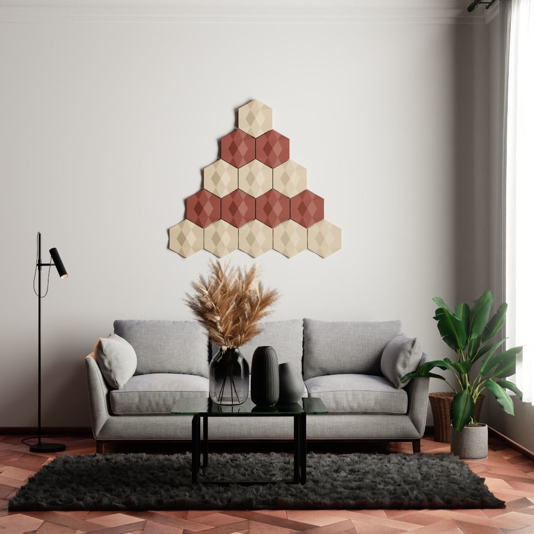 3D Wall Panels Set 3D print model_9