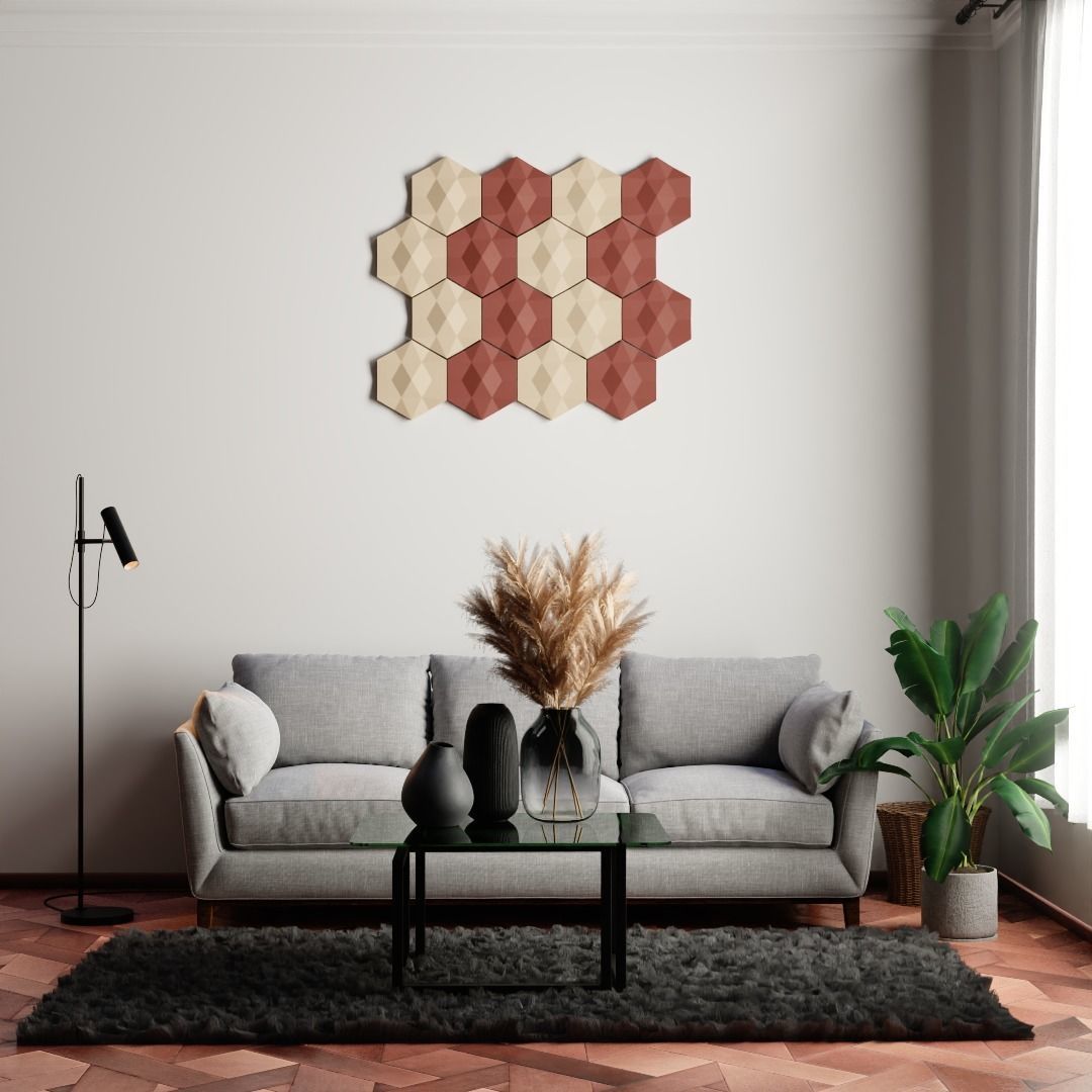 3D Wall Panels Set 3D print model_16