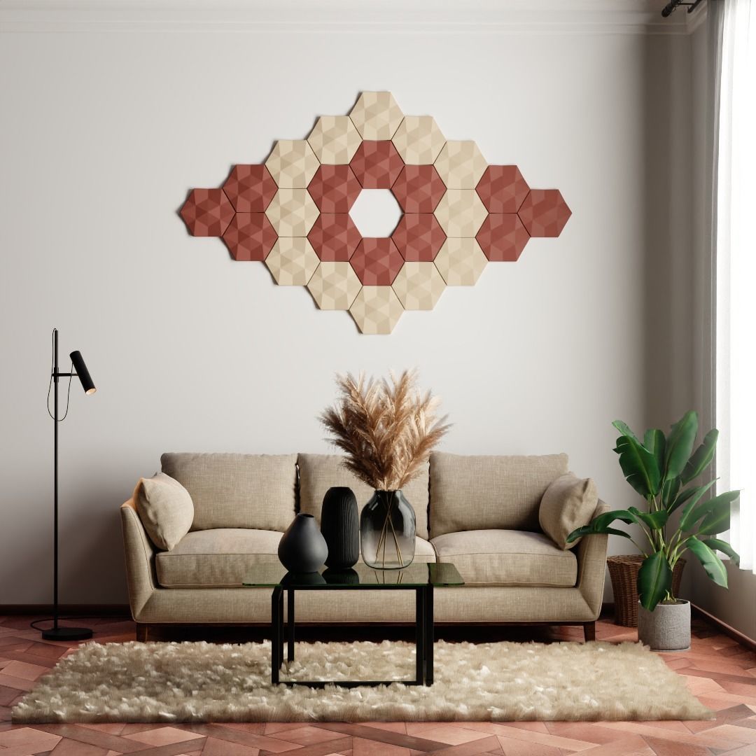3D Wall Panels Set 3D print model_8