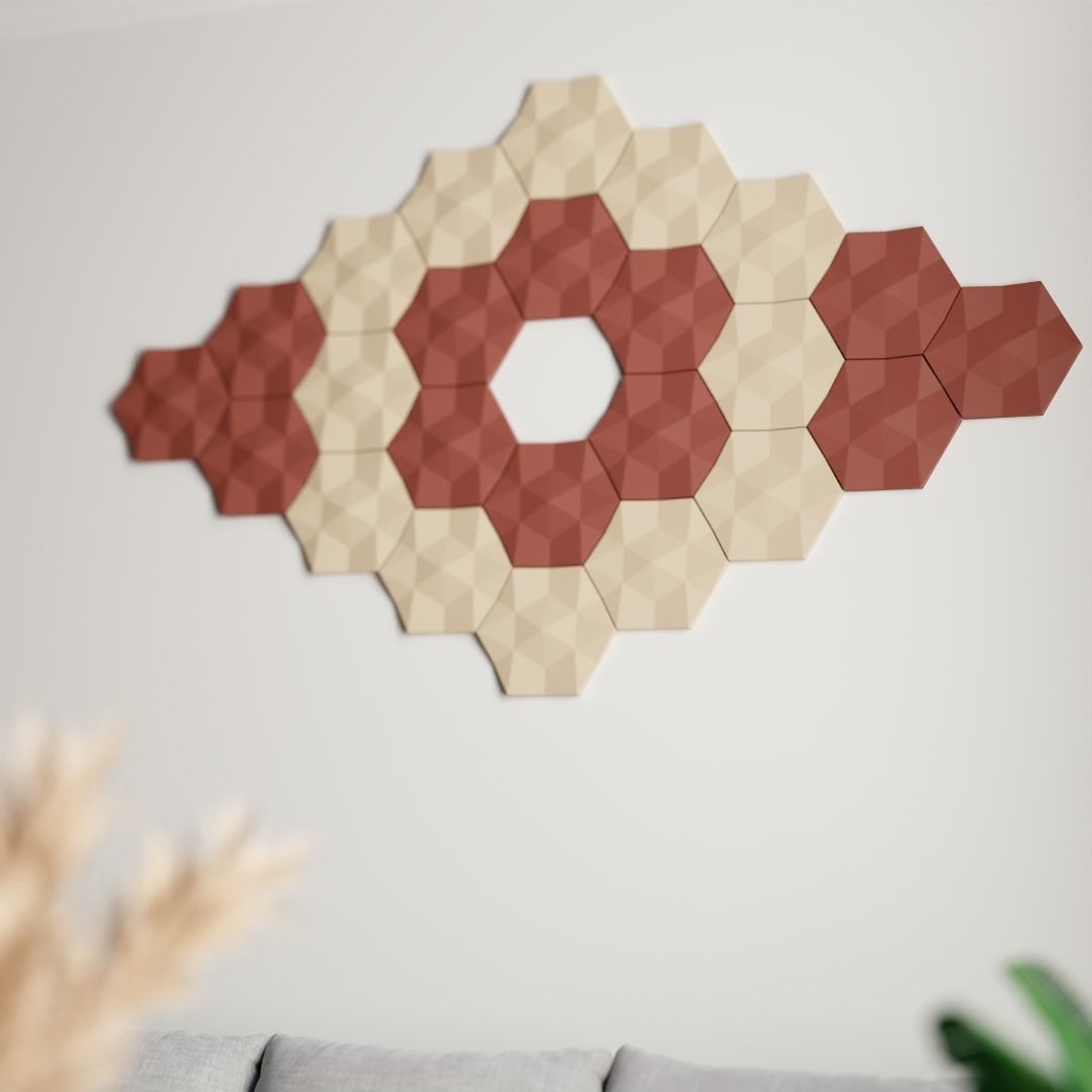 3D Wall Panels Set 3D print model_3
