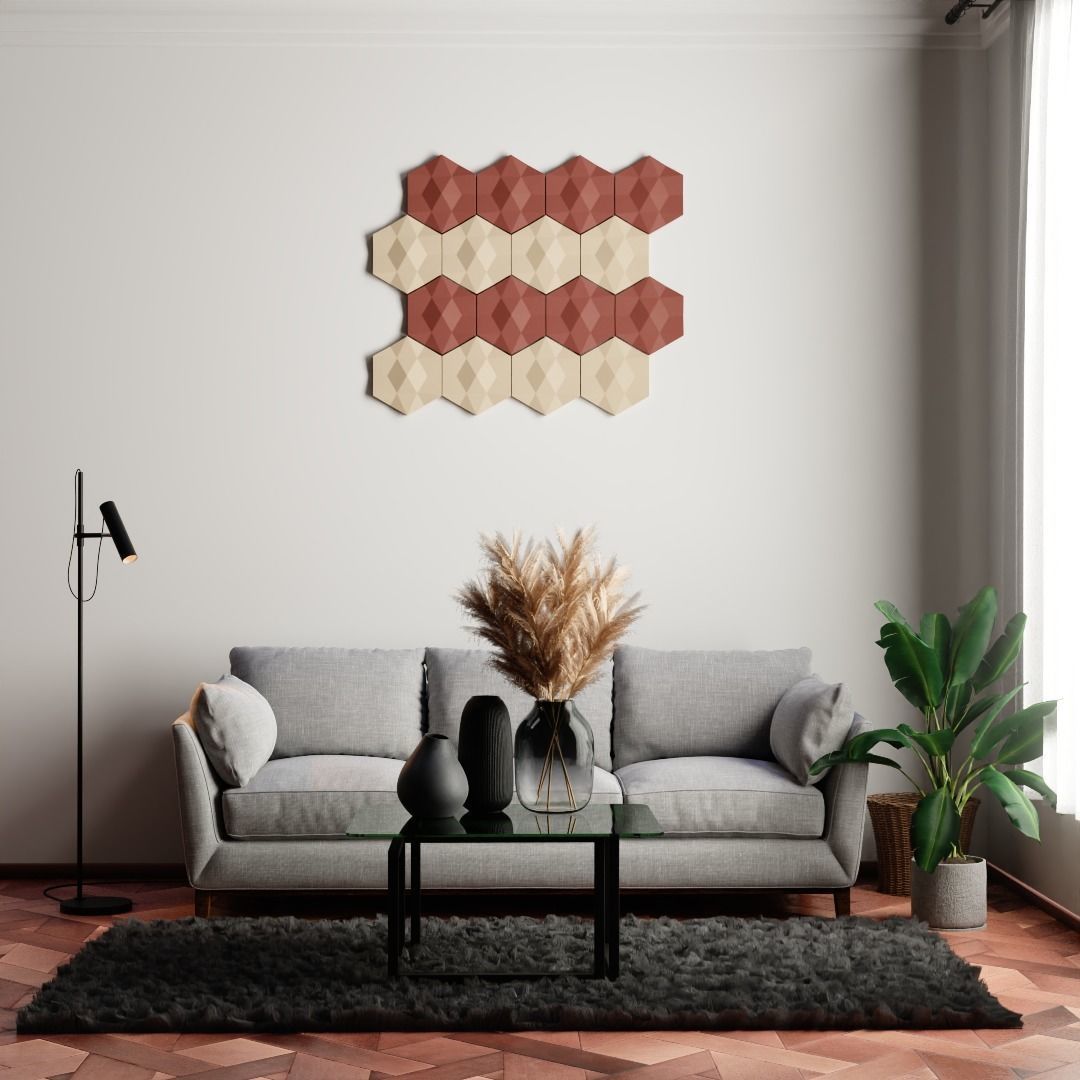 3D Wall Panels Set 3D print model_12
