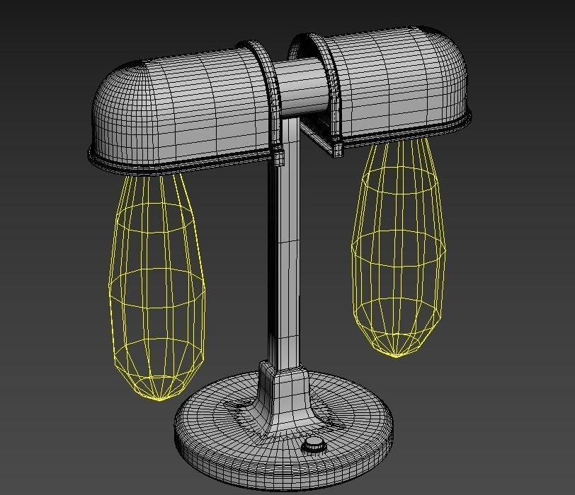 Lab Desk Lamp by Roman and Williams Guild New York 3D model_10