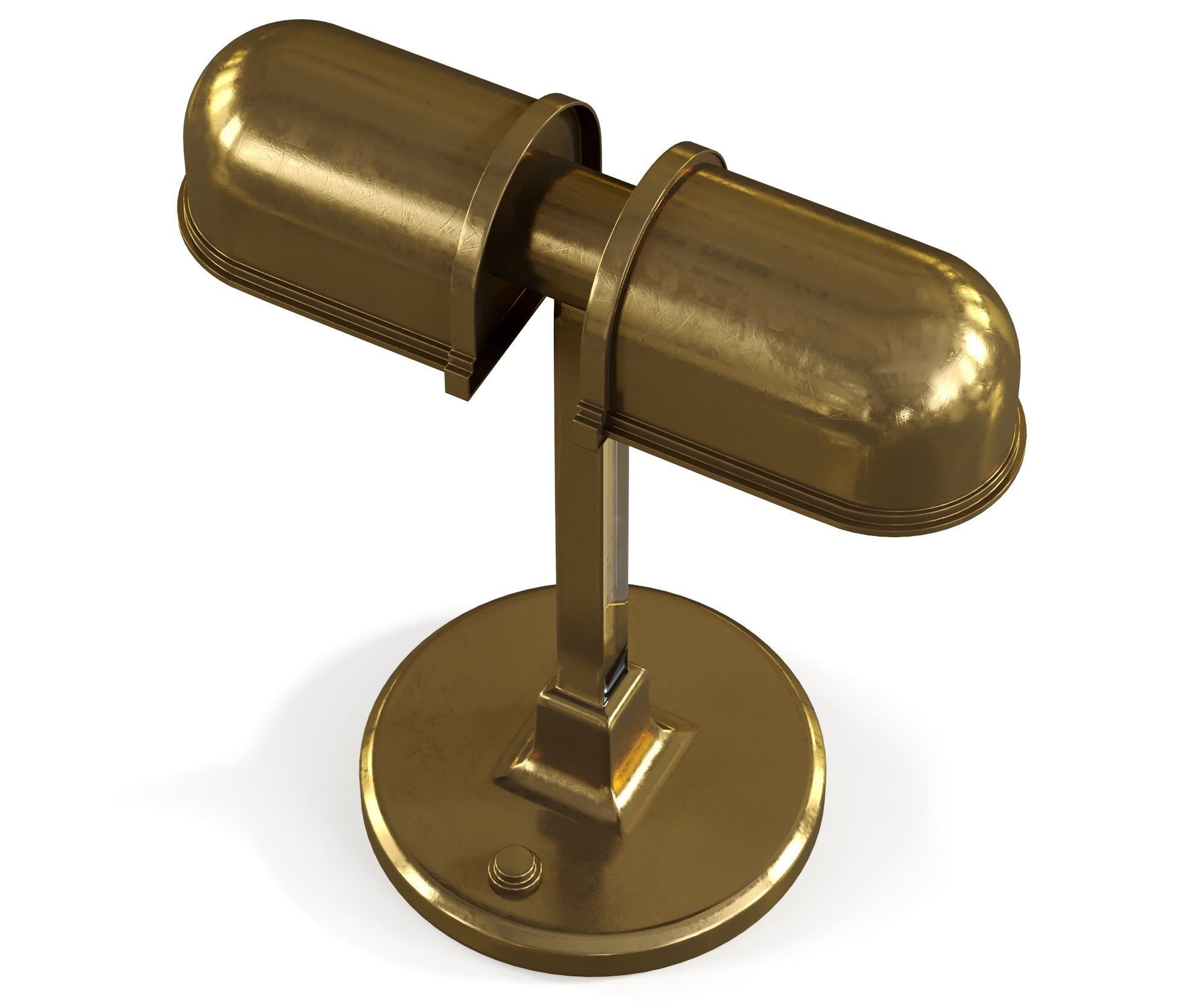 Lab Desk Lamp by Roman and Williams Guild New York 3D model_3