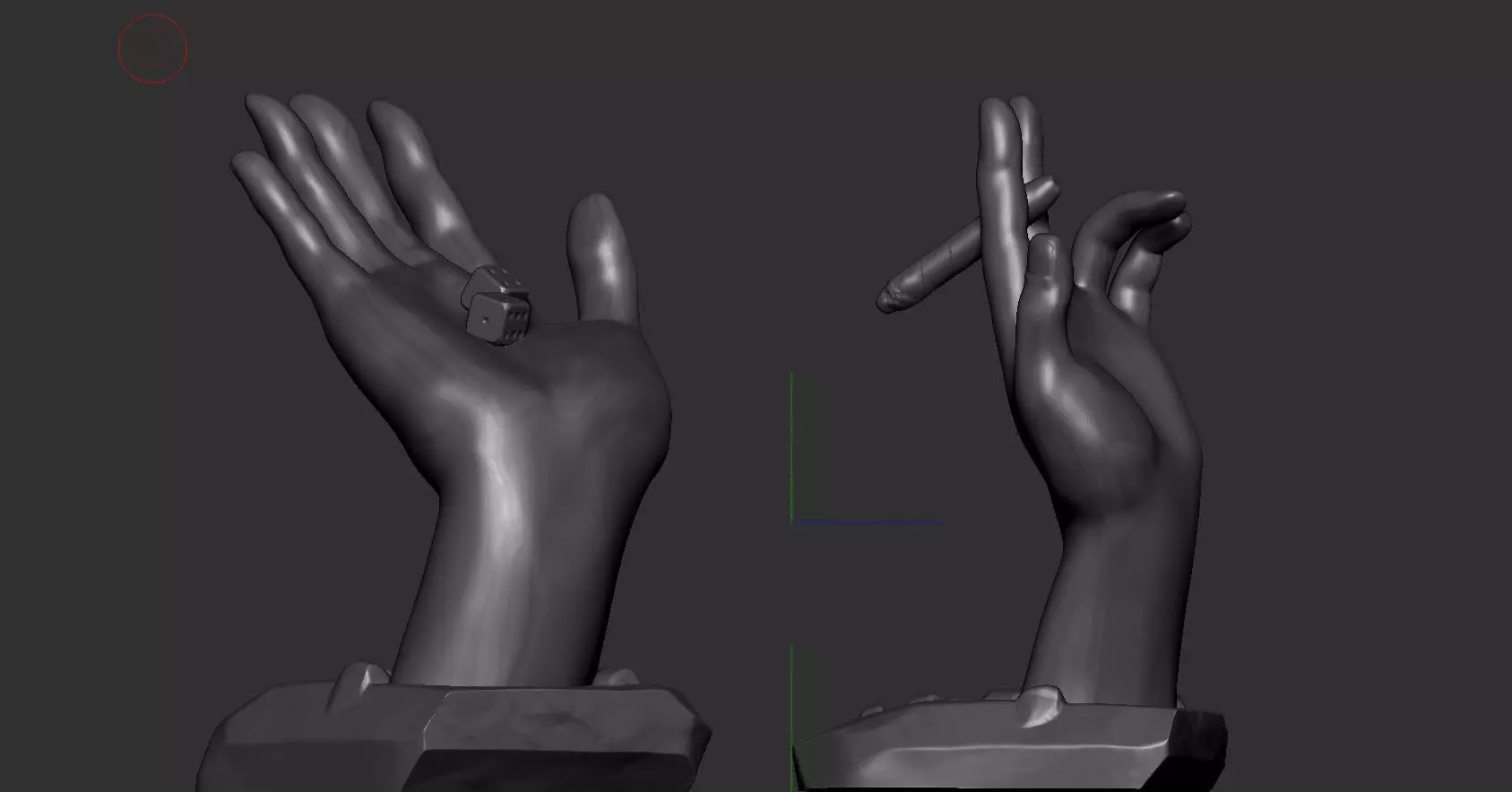 Hand 2 model  3D print model_0