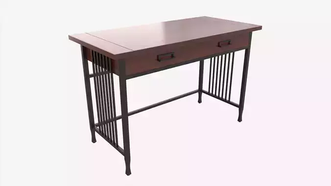 Iron Craft Computer Writing Desk