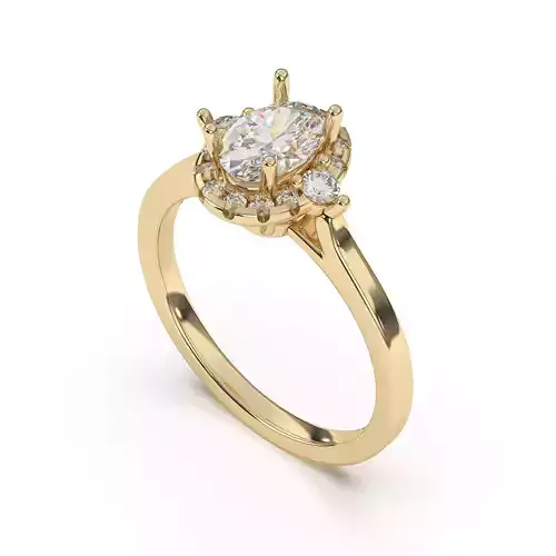 Oval Diamonds Gorgeous Ring